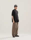 Chess Ringer Collar Short Sleeve T-shirt
