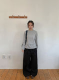 [BAONHAUS] Berun Cotton Straight Banding Pants
