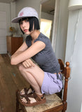 BUTTERFLY STRAP TEE