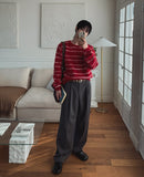 Elo One-Tuck Wide Slacks