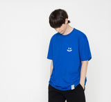 Spray Small Drawing Smile Short Sleeve Tee