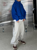 Unique Zipper Nylon Pants