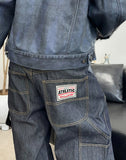 Ikan Double Knee Work Wide Denim