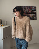 Basic winter angora knit