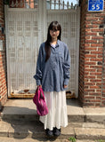 Terrani Training Shirring Long Skirt