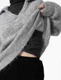Mohair V-neck Knit