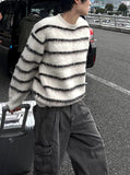 Pino Mohair Stripe Knit