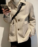 Loen half wool coat