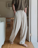 Day Deep Pintuck Banding Wide Slacks