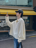 Blank Crop Collar Tee
