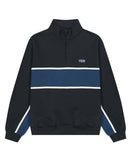 DOT LOGO EMB HALF ZIP-UP