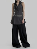 Surren Stripe Collar One Piece