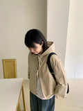 Ikida Ribbon Hooded Cardigan