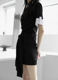 Claire Stripe Shirt Tee
