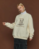 Finder True Bullium Embroidery Brushed Sweatshirt