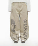 CORPGIRL Cotton Wide Pants