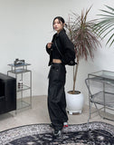 Eddie Cropped Suede Jacket