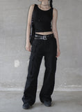 Willy Unbalance Cargo Cotton Pants