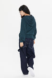 NAVAJO KNIT HOOD ZIP UP