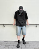 Patch dying ball cap