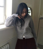 Eton Pintuck Warmer Two Way Polar Knit Zip-up