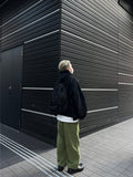 Relaxed Brushed Wide Jogger Pants