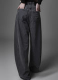 Iron Edge Wide Denim Pants