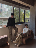 Ronnie Boatneck Waffle Knit