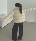 High-Neck Big Pocket High Quality Loose Couple Thick Padding