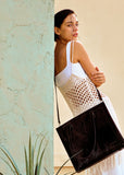 CARBONE Nylon Tote Bag