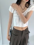 Twoyu Mini Square Leather Chain Crossbody Bag