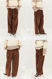 Balloon Wide Corduroy Pants