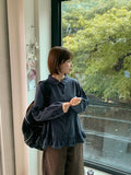Hedenne Check Frill Tiered Blouse
