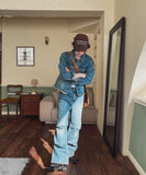 Crying Parachute Western Denim