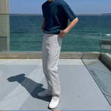 Boucle round knit