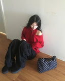 Pomo Dot Cotton Eco Bag Shoulder Bag