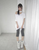 Sierra Slit Button Biker Pants