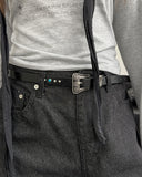 Ted Blue Stone Western Belt