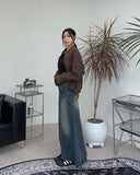 Ruchen ribbon ball chain belt