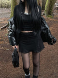 Bridie Lace Slit Skirt