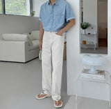 Laure short sleeve denim shirt