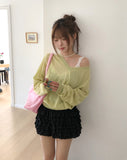 Moen Summer Linen V-Neck Knit