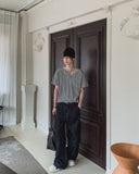 Suji Pin Semi-Flare Denim Pants