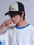 END OF Color Block Ball Cap