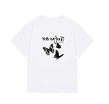 FOR DAYOUT Logo Butterfly Slim Short Sleeve Tee