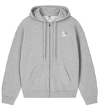 GRAE-S Embroidered Hood Zip-up
