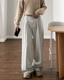 Ronnie Two Tuck Wide Slacks