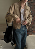 Kirsty cropped pocket jacket Beige. ver