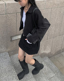 Cheese Cargo Mini Skirt