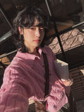 Molded Cable Collar Cardigan